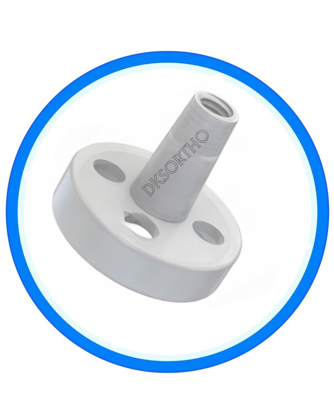 Metal Glenoid Baseplate (TIT + HA Coated)